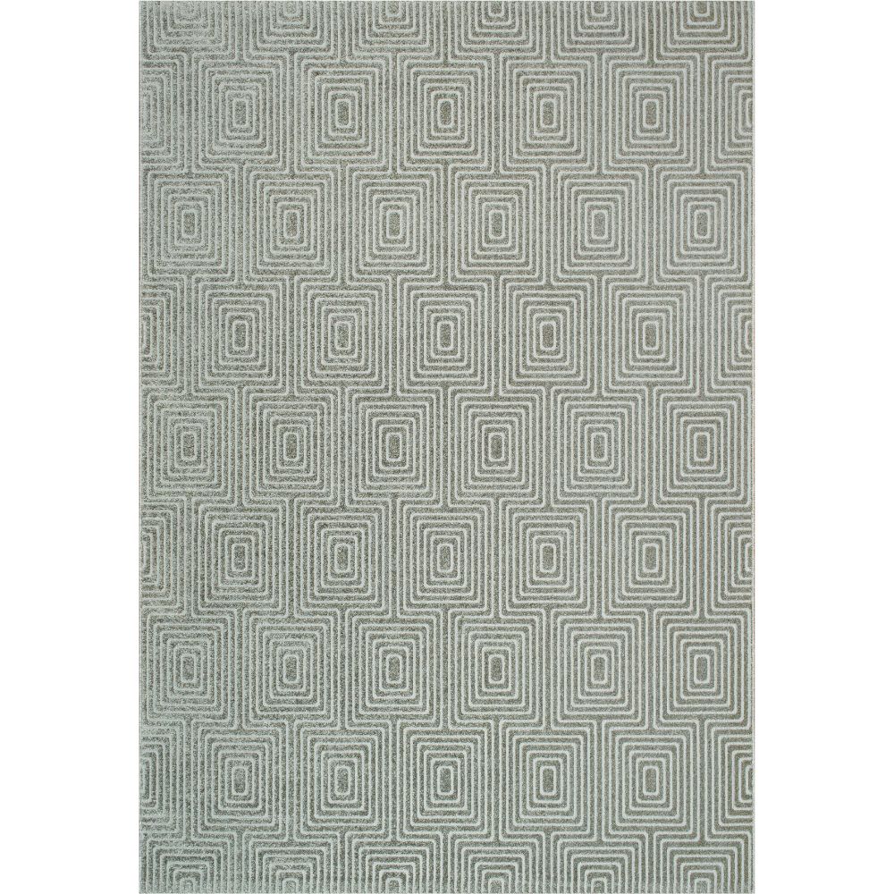Dynamic Rugs 41009-7121 Quin 5.3 Ft. X 7.7 Ft. Rectangle Rug in Grey   